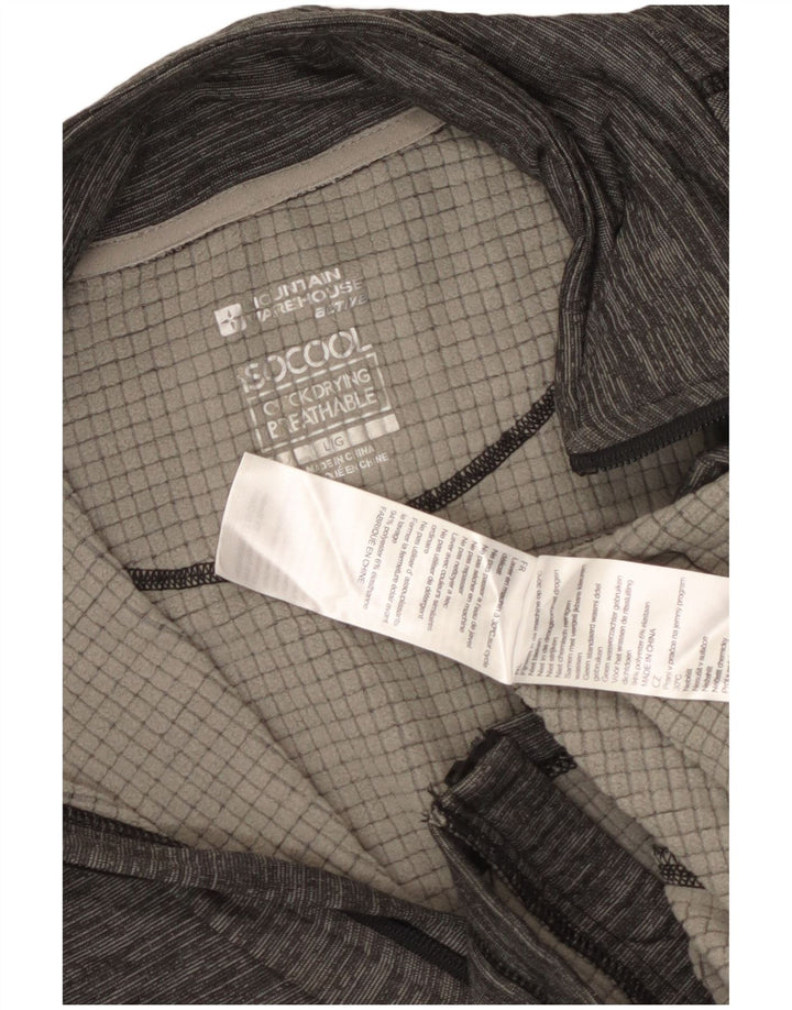 Мужской спортивный костюм Mountain Warehouse IsoCool, верхняя куртка, большой серый полиэстер