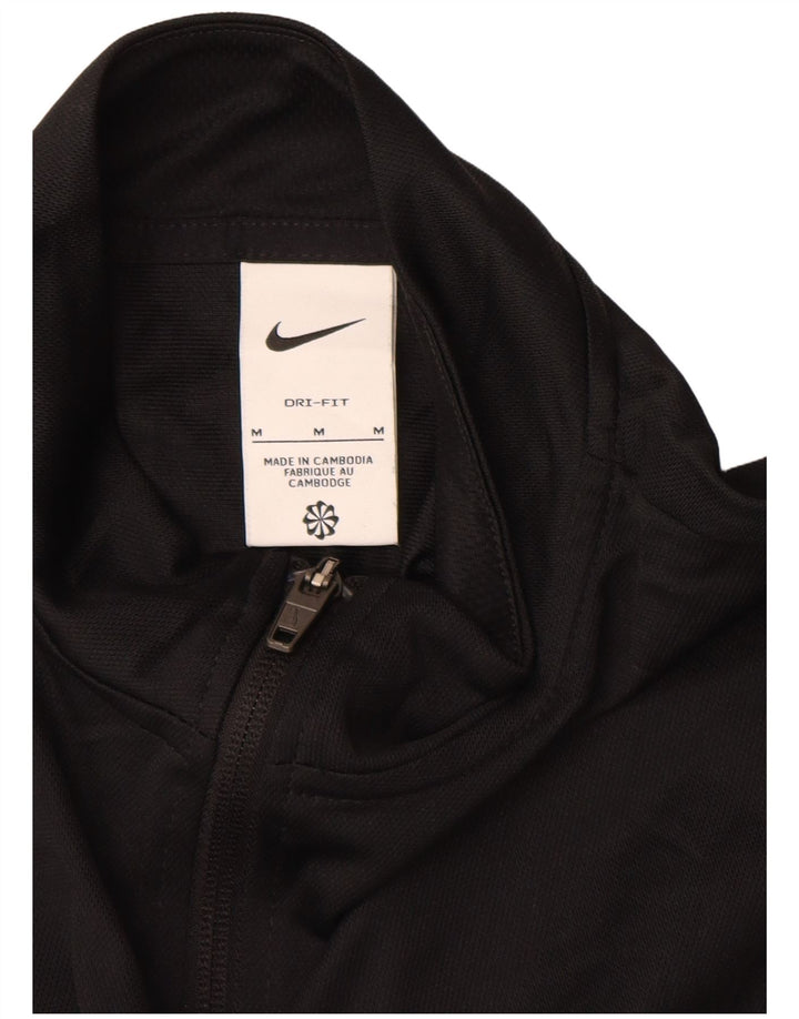 Женская спортивная куртка Nike Dri Fit UK 14, средний черный полиэстер