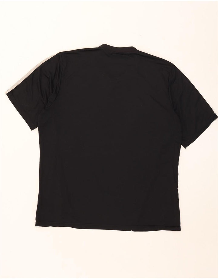 Мужская футболка Adidas Top XL черная из полиэстера