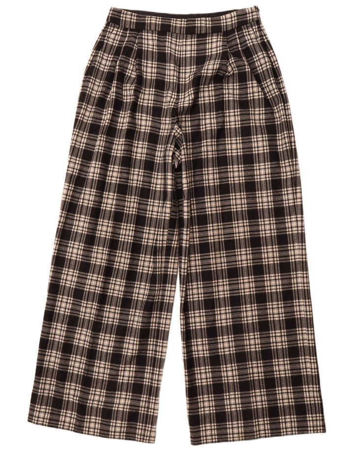 Женские повседневные брюки Massimo Dutti EU 42, большие W32 L30, черные в клетку