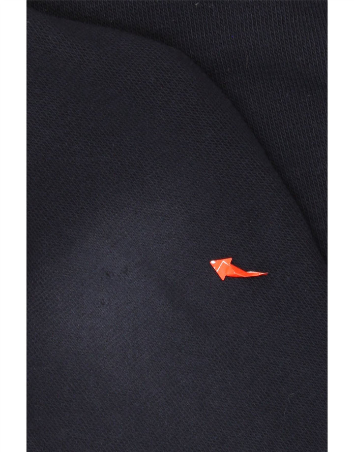 Мужской джемпер на пуговицах с изображением животных, средний темно-синий свитер из полиэстера