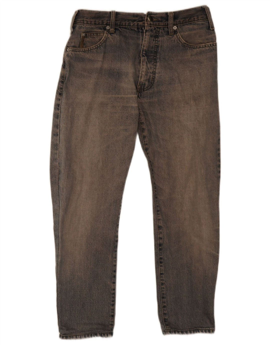Мужские укороченные джинсы Armani Slim W31 L25 синие