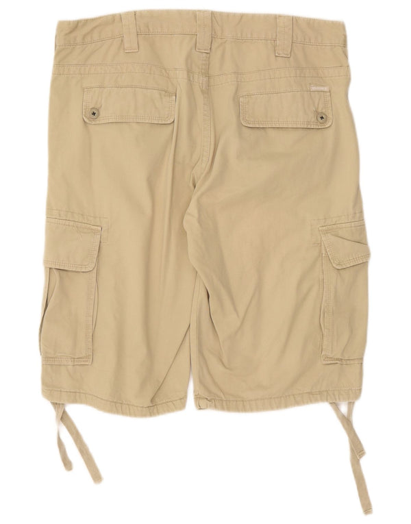 Мужские шорты-карго Gant W34, большие, бежевые, хлопок