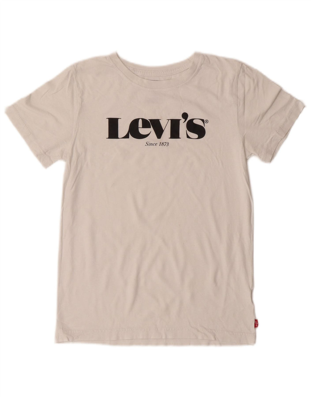 Футболка с рисунком Levi's для мальчиков 13-14 лет, белая