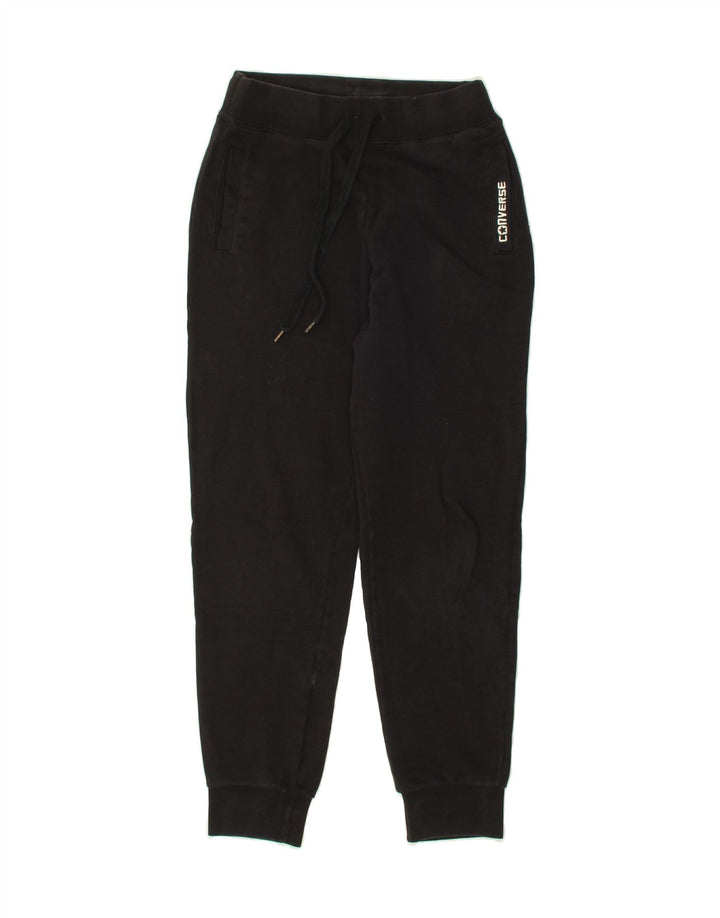 CONVERSE Mens Tracksuit Trousers Joggers XS  Black Vintage Converse and Second-Hand Converse from Messina Hembry 