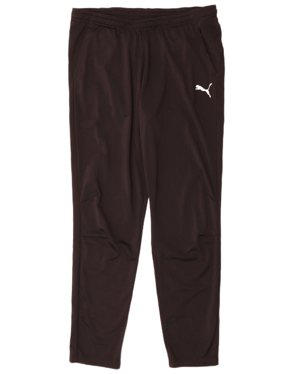 Мужские спортивные брюки Puma 2XL черные из полиэстера
