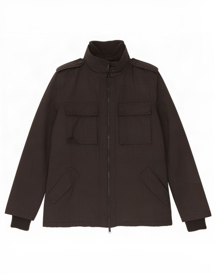 Aspesi Женская куртка в стиле милитари UK 18 XL, черный полиэстер