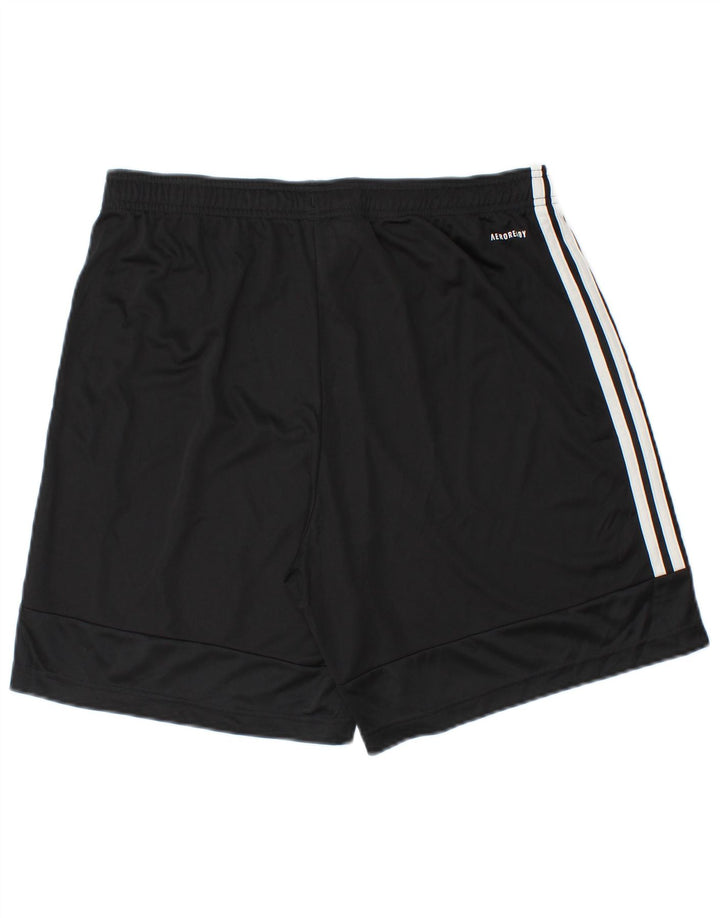 Мужские спортивные шорты Adidas Aeroready, большие черные, полиэстер