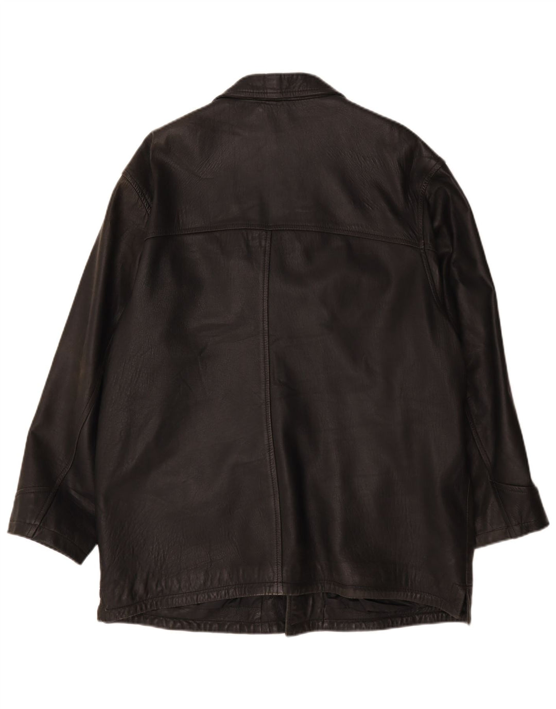 Мужская кожаная куртка Maddox IT 56 3XL черная кожа