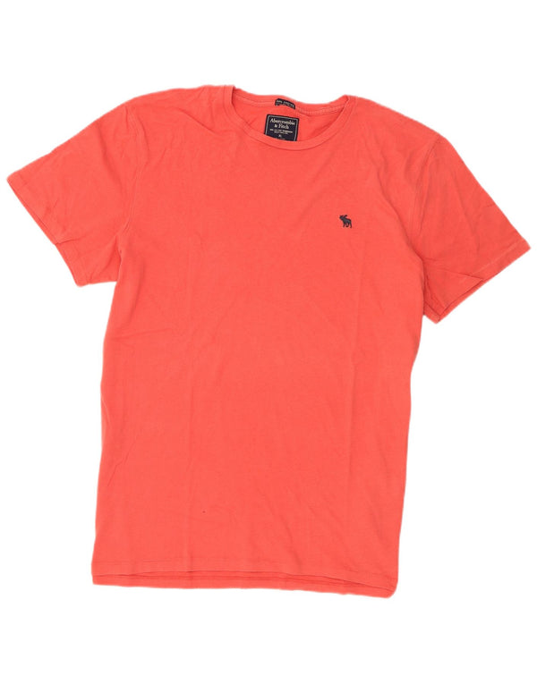 Мужская футболка Abercrombie & Fitch Top XL оранжевого цвета, хлопок