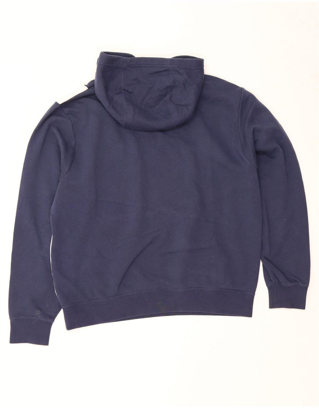 Мужской джемпер с капюшоном NIKE с рисунком, средний темно-синий, хлопок с цветными блоками