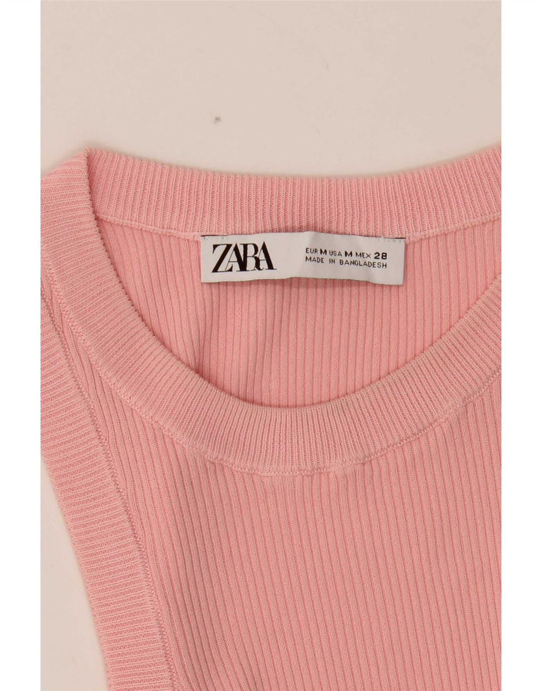 Женский жилет Zara UK 12, средний розовый