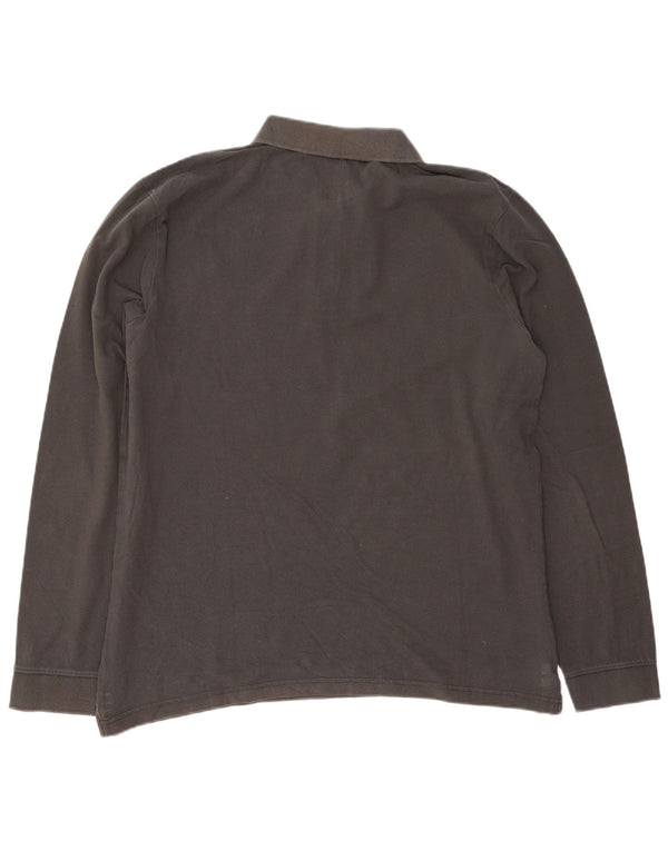 Мужская рубашка-поло для регби Napapijri с длинным рукавом 2XL, серая