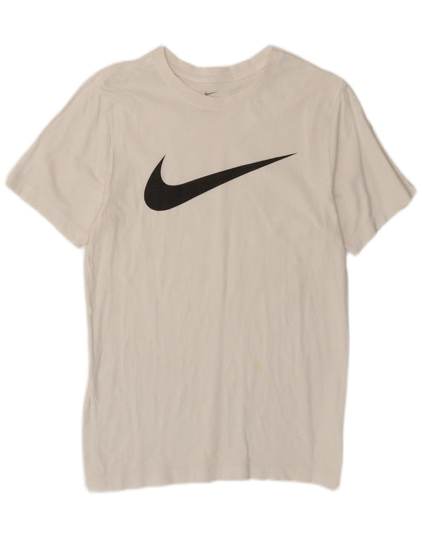 Мужская футболка с рисунком Nike, маленький белый
