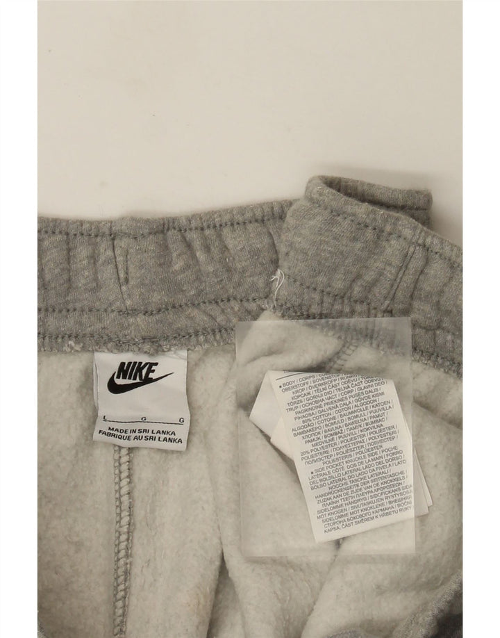 Мужские спортивные брюки Nike, большие серые хлопковые брюки с крапинками