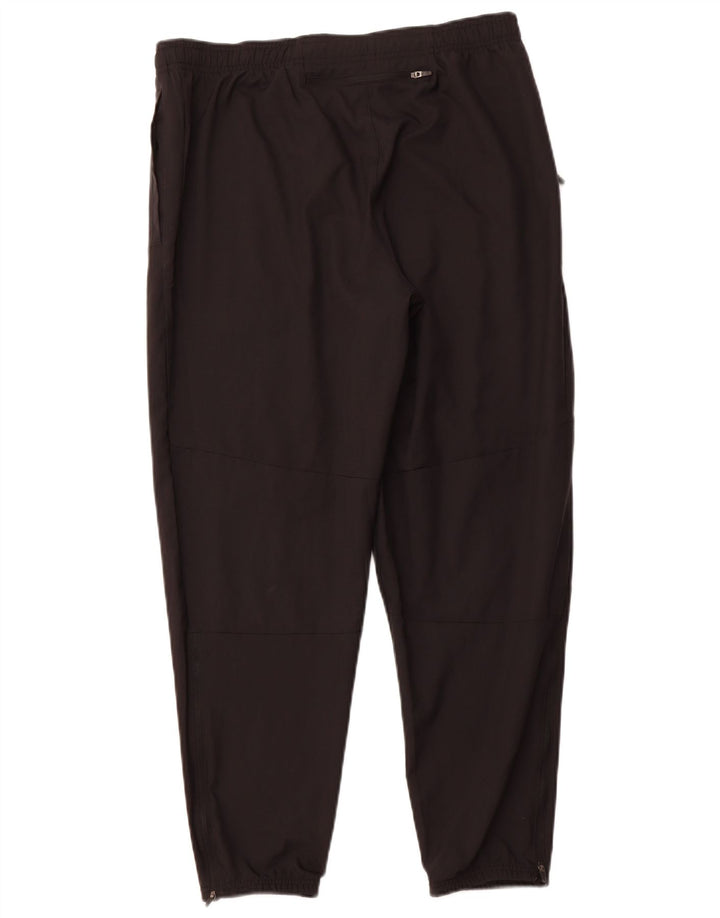 Женские спортивные брюки NIKE Dri Fit, джоггеры, Великобритания, 14, большие черные размеры, полиэстер