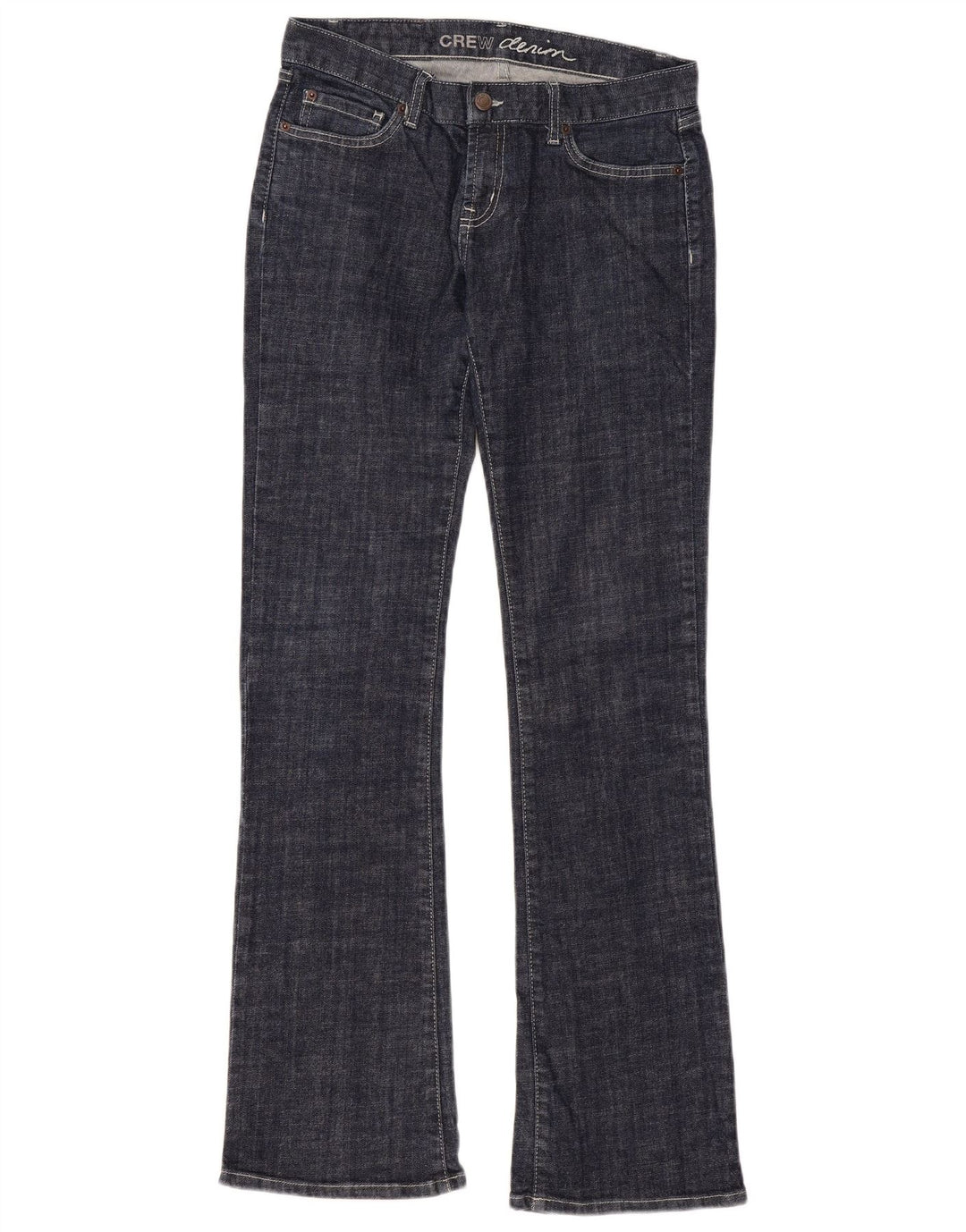 Crew Clothing Женские джинсы Bootcut W30 L34 Темно-синие хлопковые