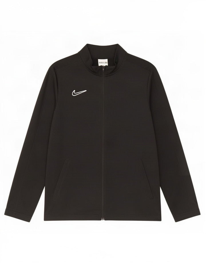 Спортивный костюм Nike для мальчиков Dri Fit, верхняя куртка, 12–13 лет, большой черный полиэстер