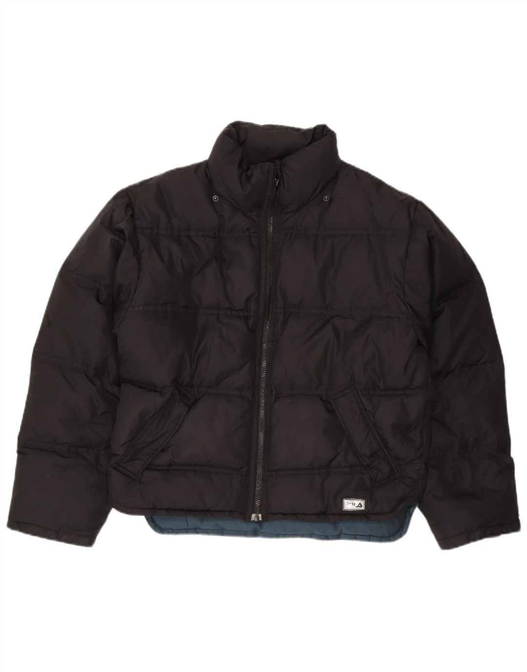 Женская стеганая куртка FILA IT 42 Medium Black Nylon