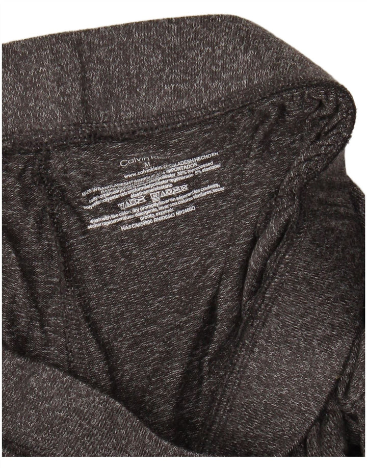 Мужские спортивные шорты CALVIN KLEIN с рисунком, средний серый, полиэстер с крапинками