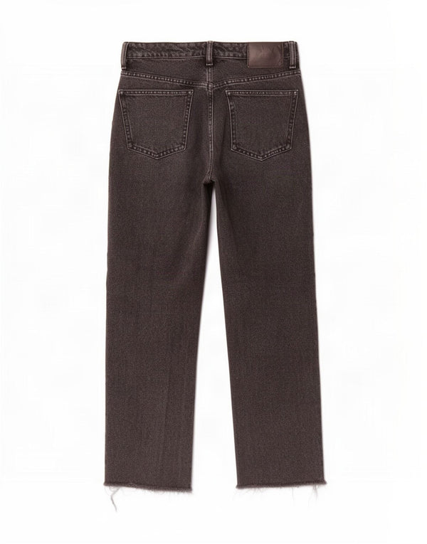 Женские прямые джинсы Zara EU 36 XS W26 L26, черный хлопок