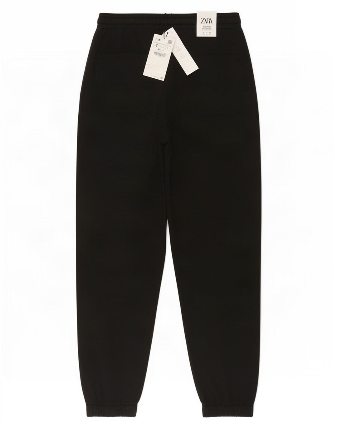 Женские брюки-джоггеры Zara, маленькие W30 L27, черные, хлопковые