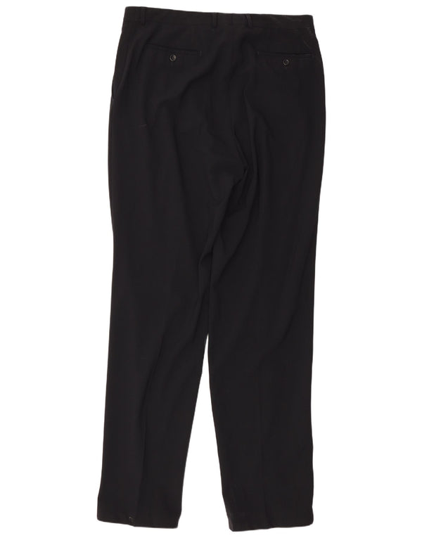 Брюки мужские прямые костюмные Armani W34 L36 черные