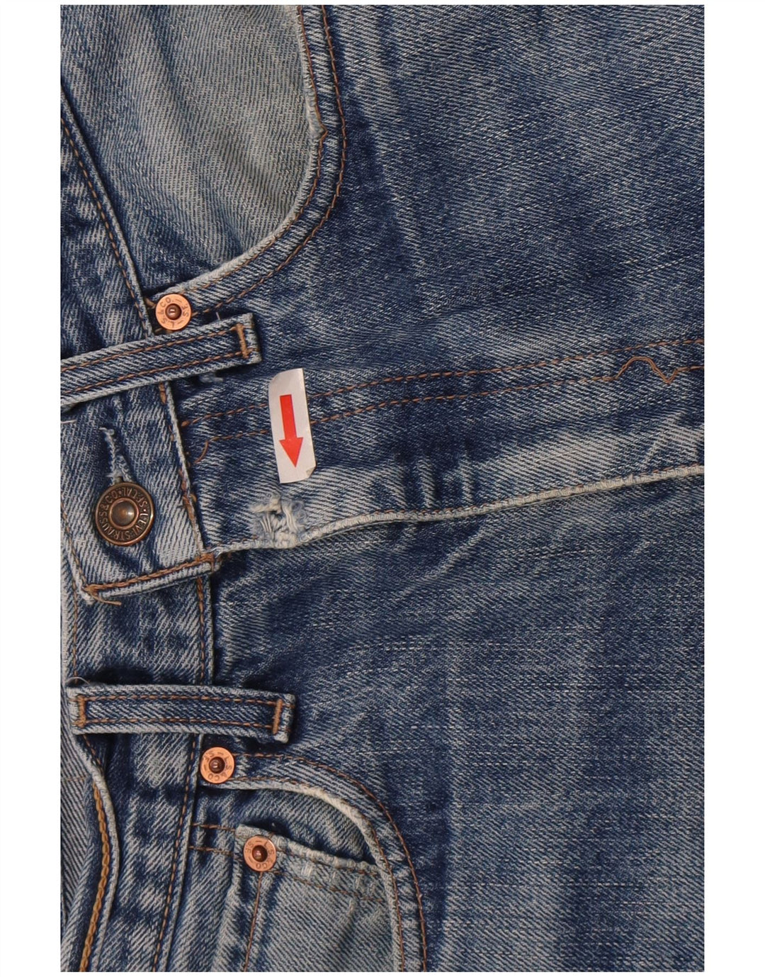 Мужские прямые джинсы Levi's W30 L30 синие