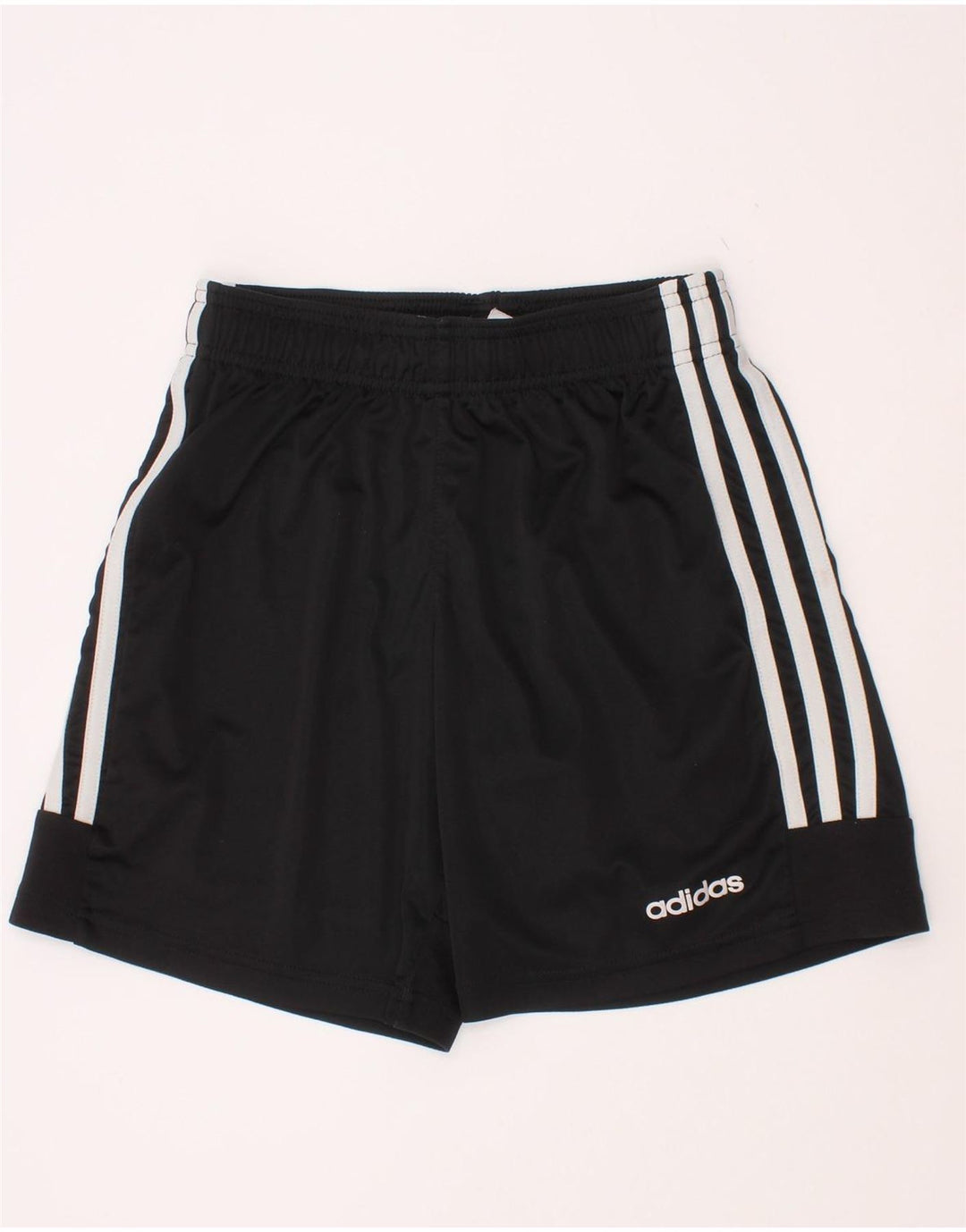 Спортивные шорты Adidas для мальчиков 11-12 лет, черный полиэстер