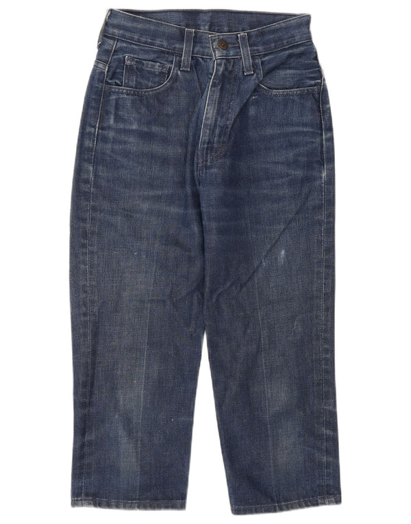 Женские джинсы-капри Levi's W25 L20, синие, хлопок