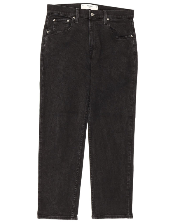 Мужские свободные джинсы Hollister W31 L30, черный хлопок