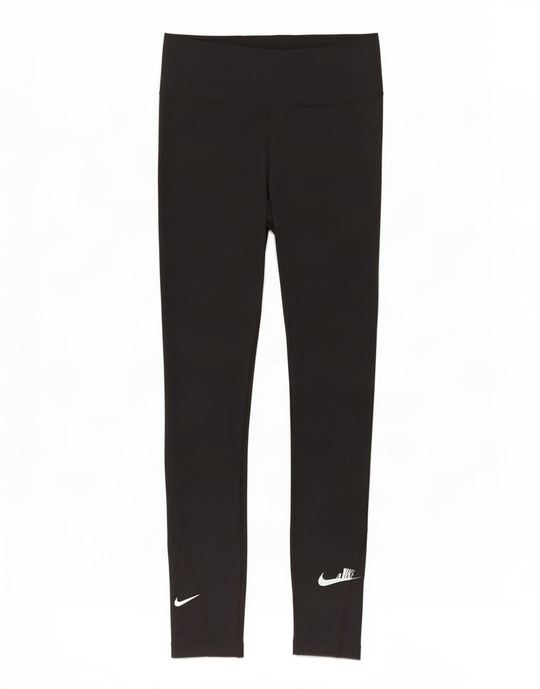 Женские леггинсы Nike Dri Fit UK 8, маленькие черные полиэстер