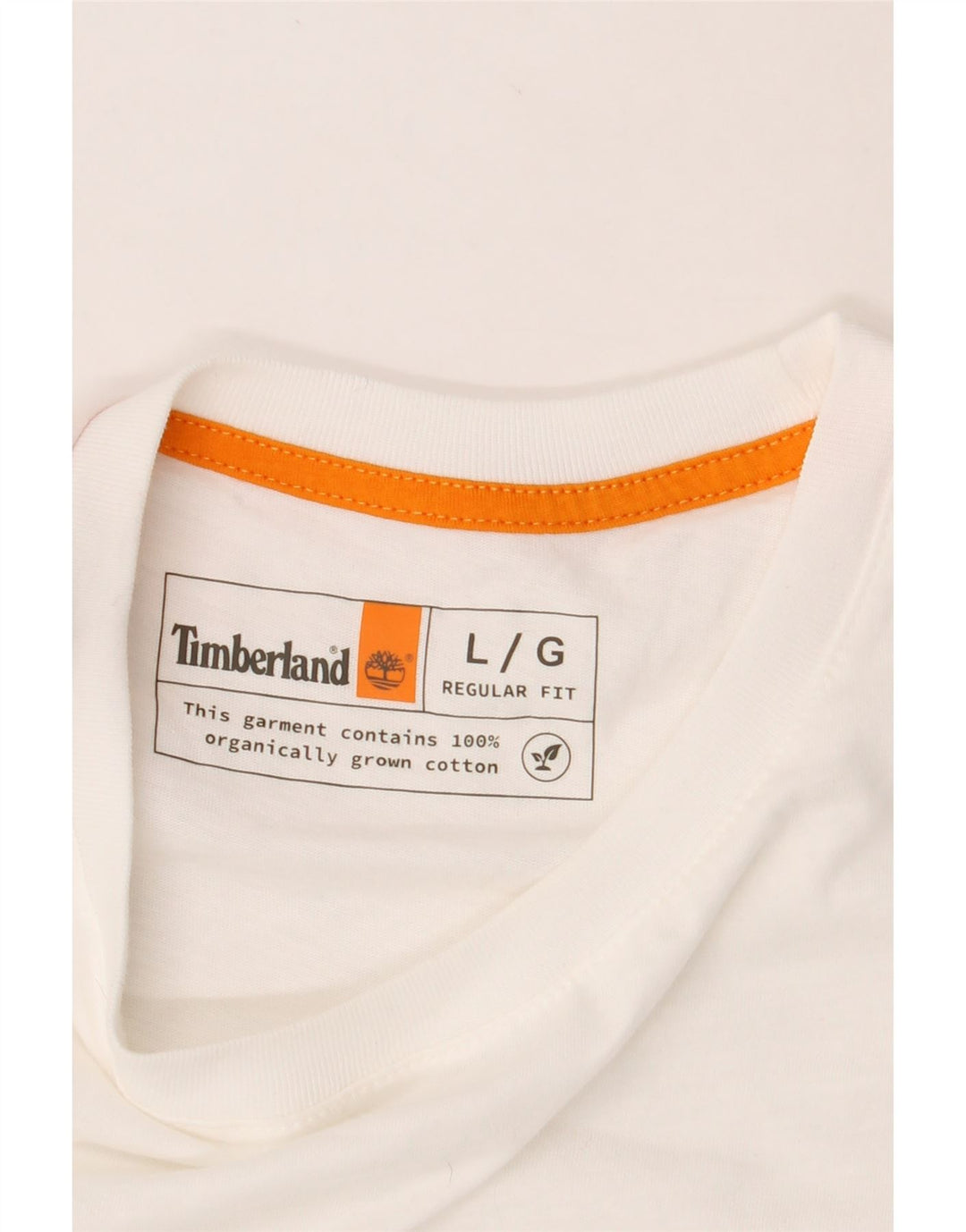 TIMBERLAND Мужская футболка стандартного кроя, большой белый хлопок