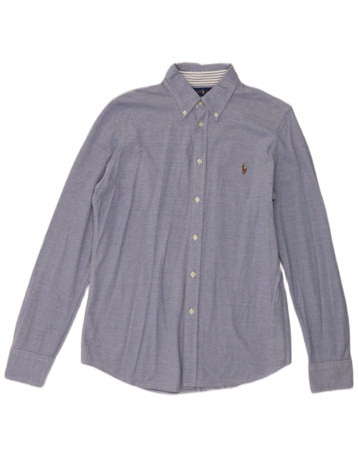 Мужская рубашка Ralph Lauren XL, синяя, хлопок