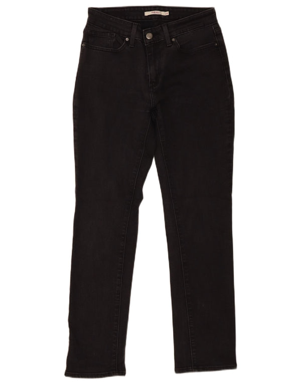 Женские узкие джинсы Levi's 712 W29 L30 Серые хлопковые