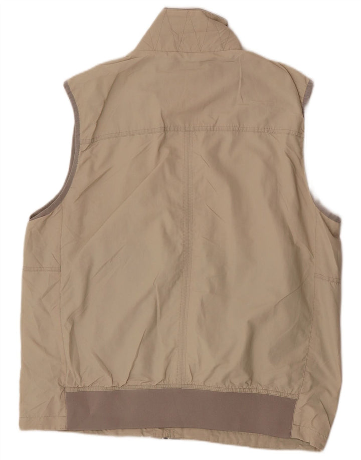 Мужской жилет Blue Harbour Utility Gilet UK 40, большой бежевый Marks & Spencer