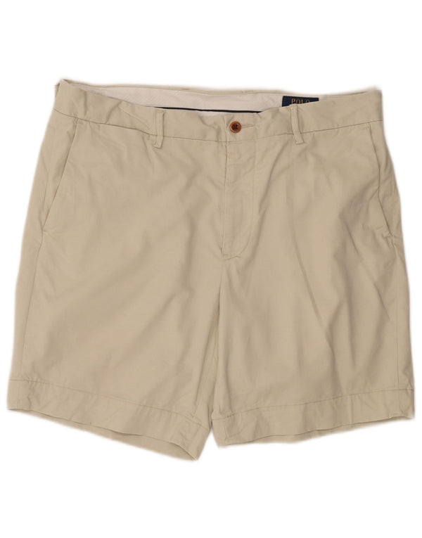 Мужские шорты чинос Polo Ralph Lauren W34, большие, бежевые, хлопковые