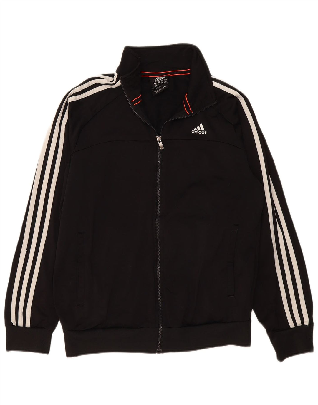 Мужская спортивная куртка Adidas Climalite UK 38/40, средний черный полиэстер