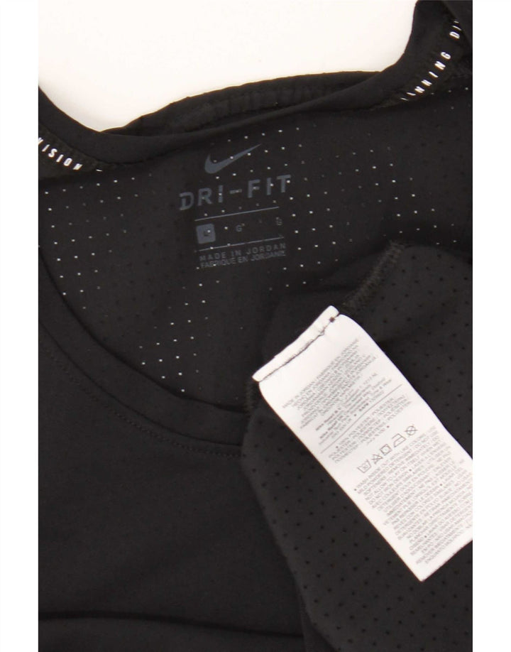 Мужской жилет с графическим принтом Nike Dri Fit, большой черный полиэстер