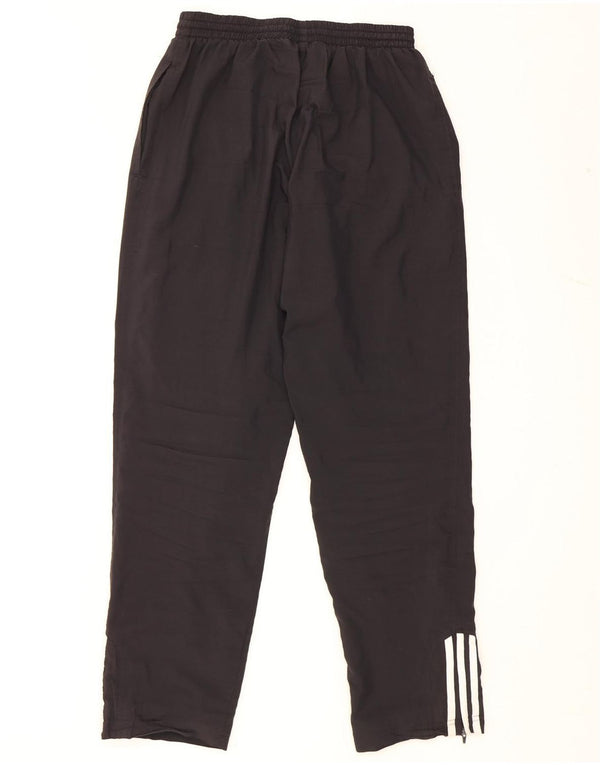Adidas Mens Tracksuit Trousers UK 36/38 Small Black Polyester
