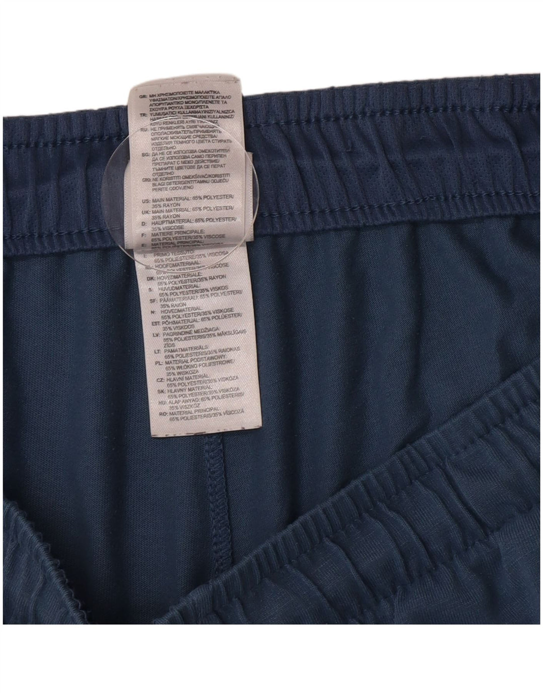 Мужские спортивные шорты Adidas Climalite 2XL синие из полиэстера