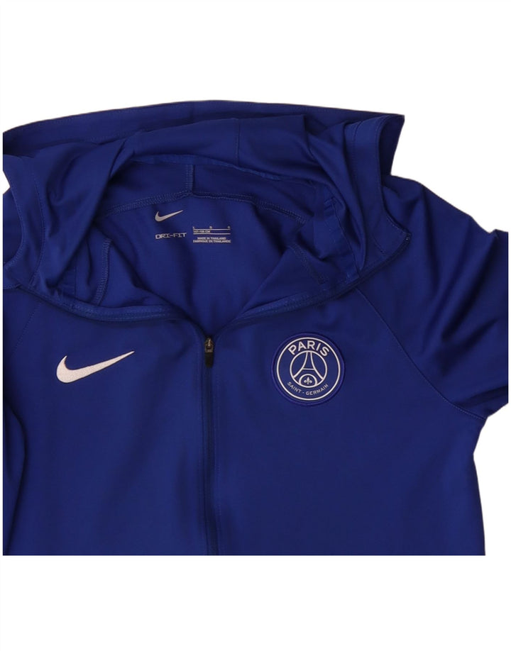 Свитер с капюшоном и молнией Nike для мальчиков Paris Saint- Germain, 12–13 лет, большой синий