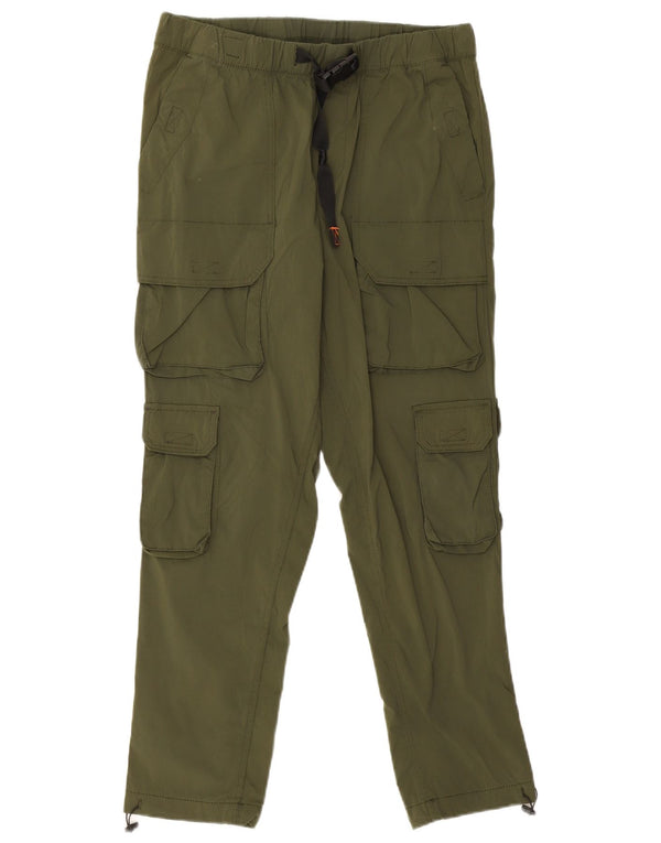 Мужские прямые брюки карго Jack & Jones Medium W30 L27, хаки, нейлон