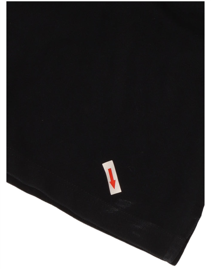 Мужская рубашка поло Fred Perry, большой черный хлопок