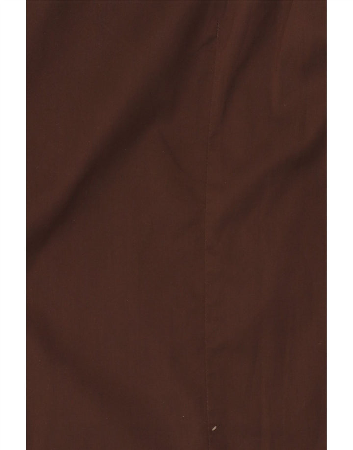 Мужская рубашка Trussardi Jeans 2XL Коричневая, хлопок