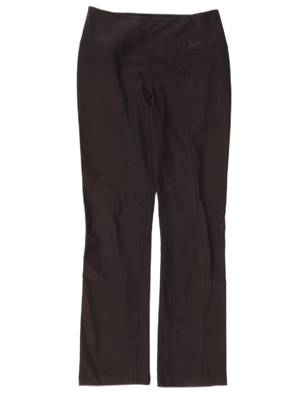 Женские леггинсы Nike Dri Fit UK 10, маленькие черные полиэстер