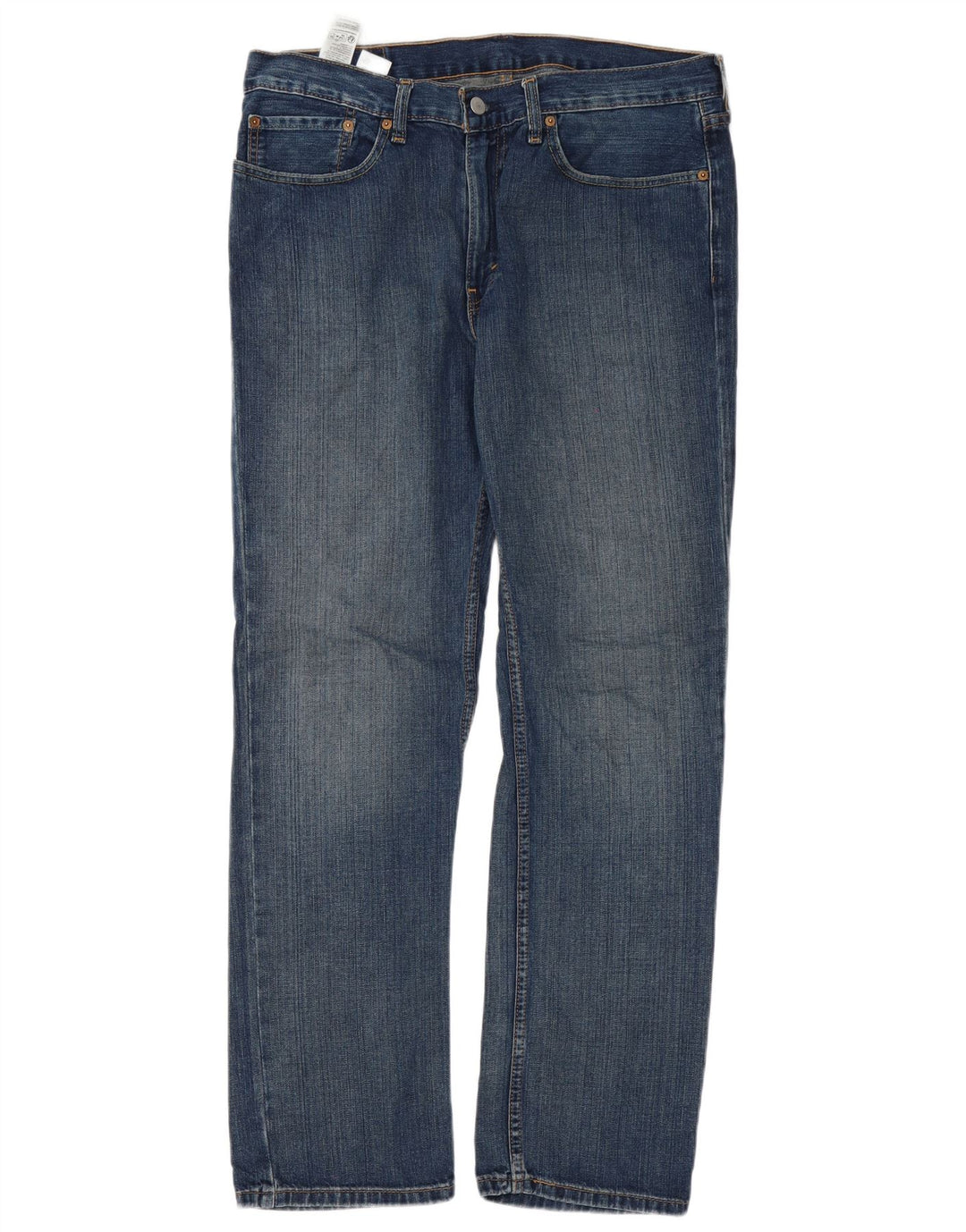 Мужские прямые джинсы Levi's 514 W34 L32 синие, хлопок