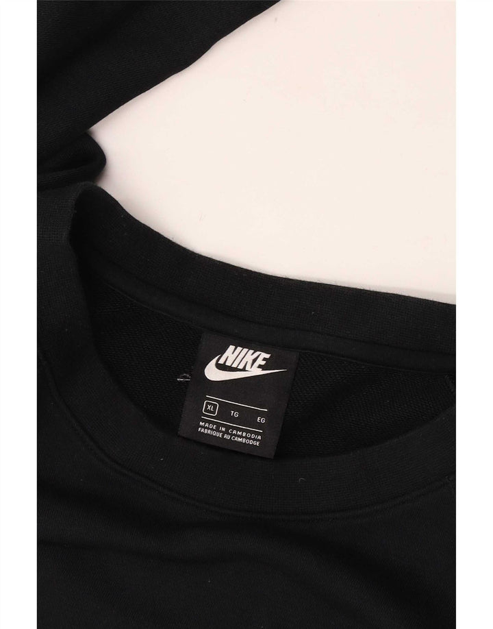 Мужской свитшот с графическим рисунком Nike XL, черный