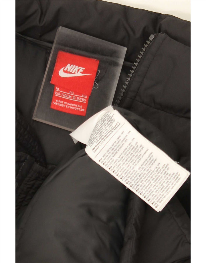 Утепленный жилет Nike для мальчиков 13–14 лет XL, черный полиэстер