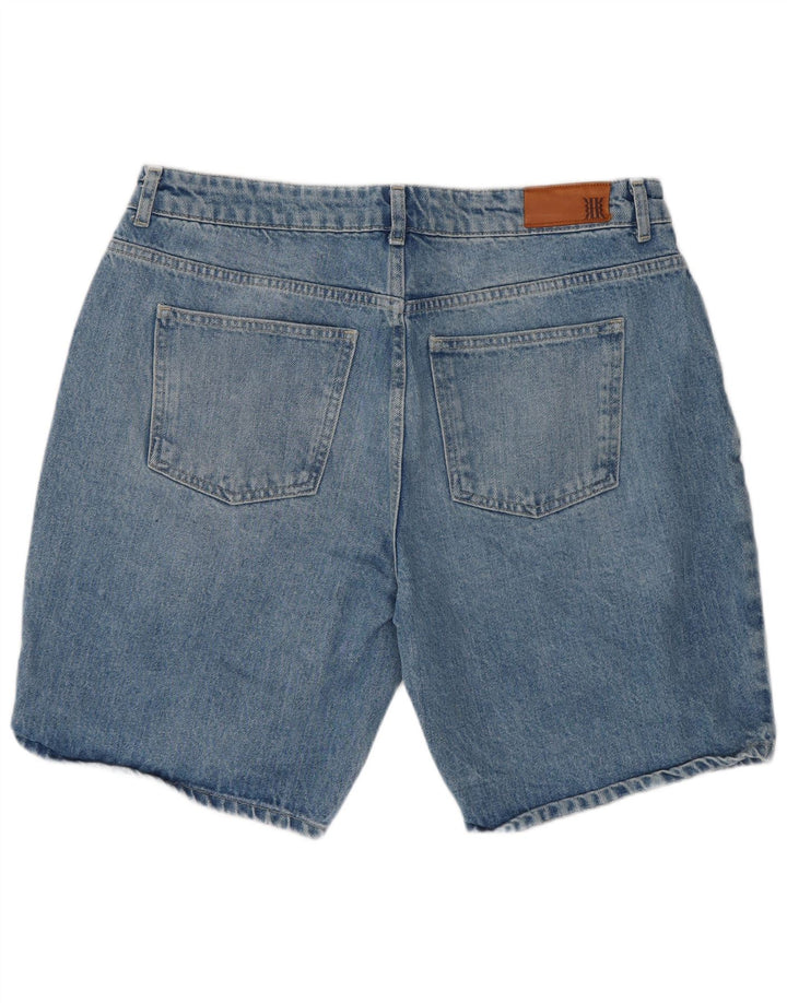 Мужские джинсовые шорты Reiss W34, большие синие, хлопок
